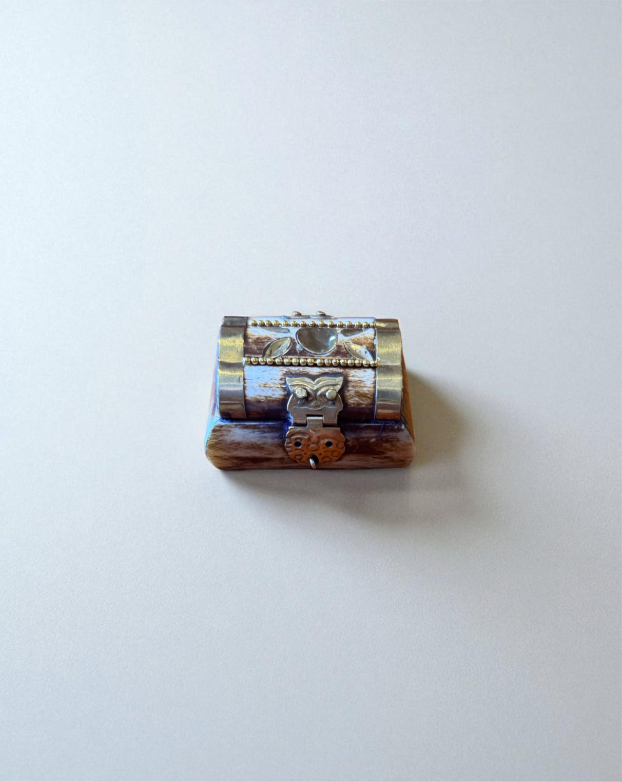 Handcrafted Treasure Miniature Chest