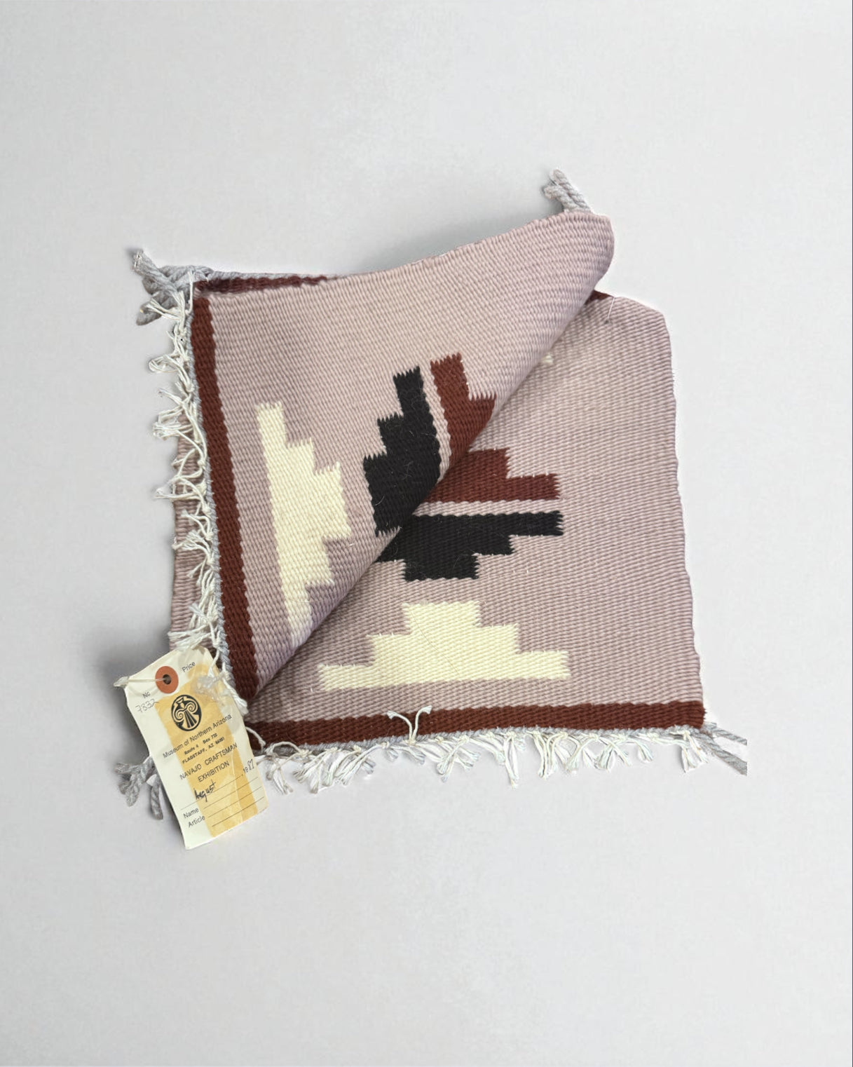 Set of 4 Authentic Navajo Weavings – Museum of Northern Arizona Exhibition