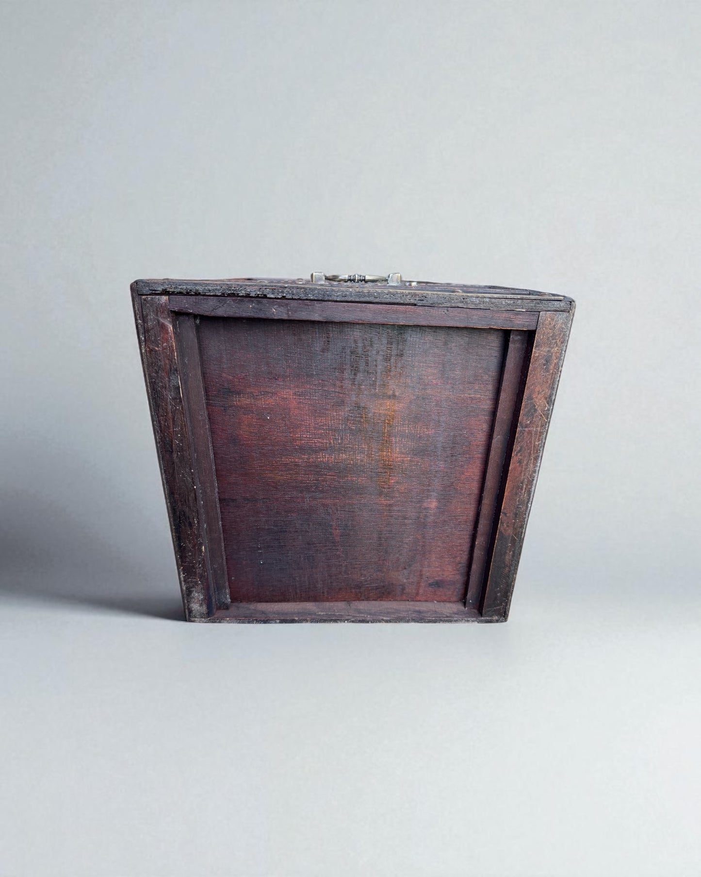 Vintage Wooden Wine Rack with Drawer