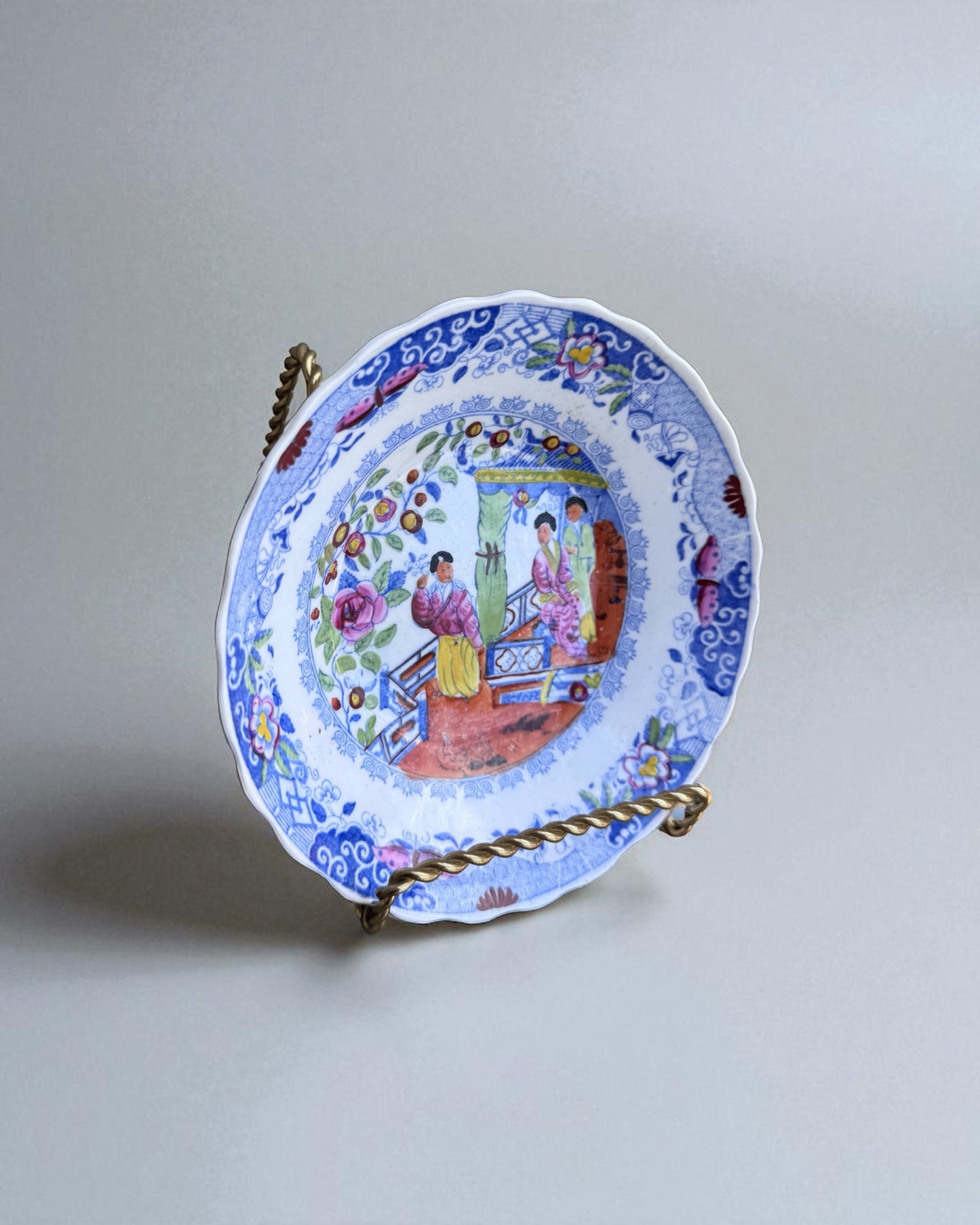 Miles Mason Porcelain Dessert Plate