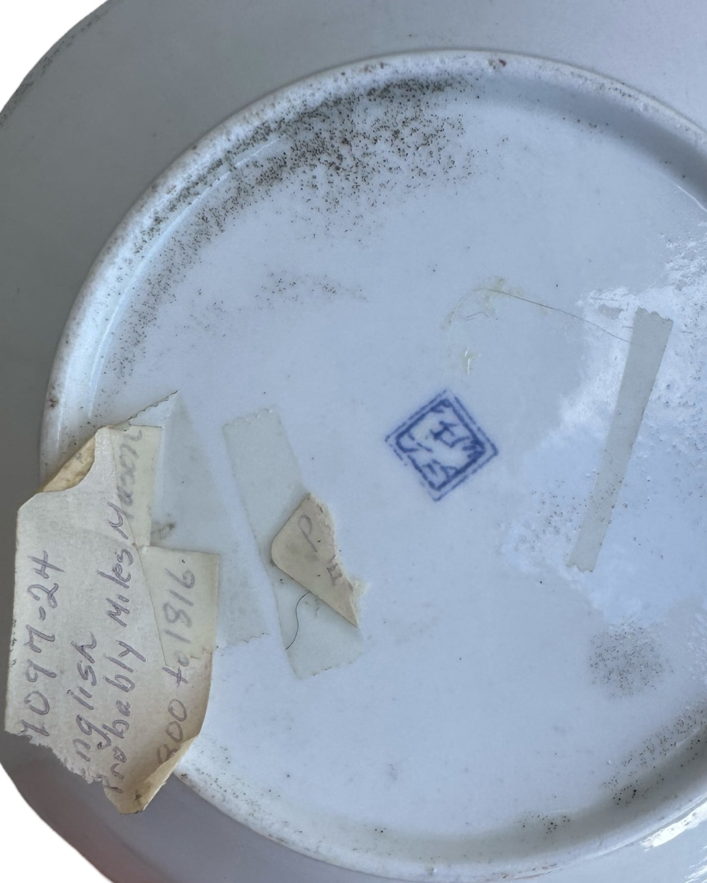 Miles Mason Porcelain Dessert Plate