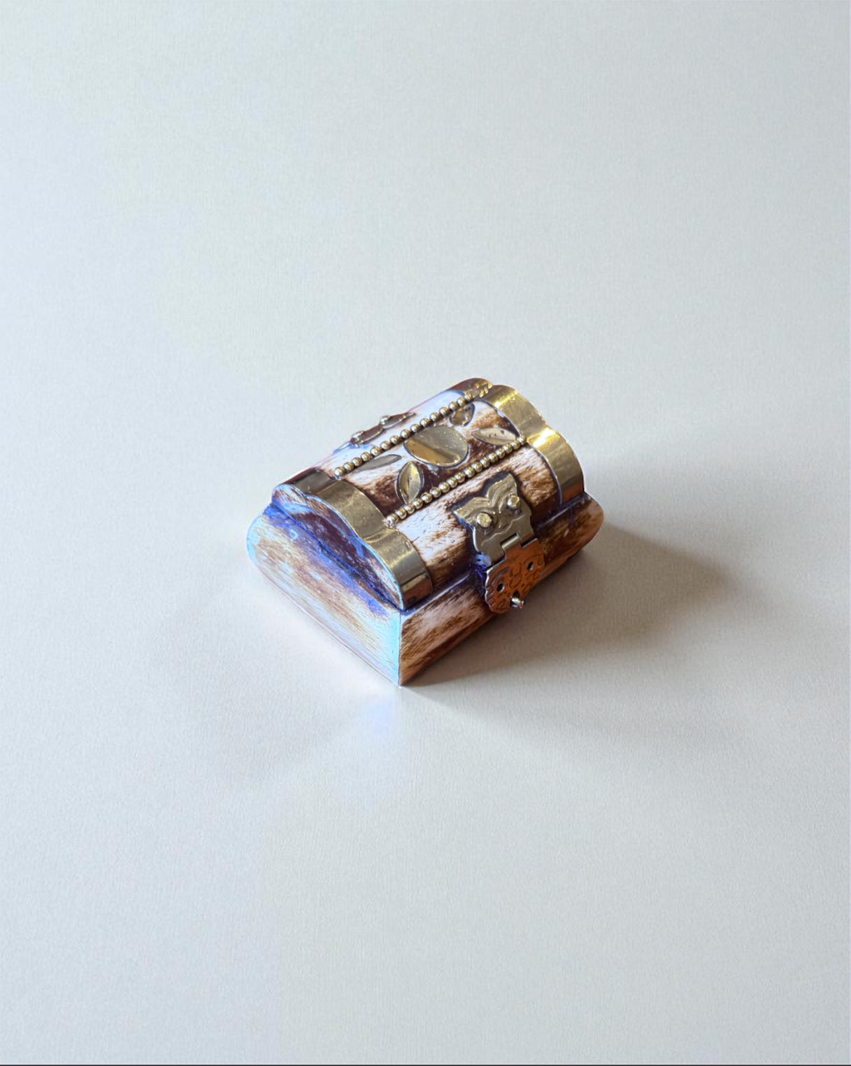 Handcrafted Treasure Miniature Chest