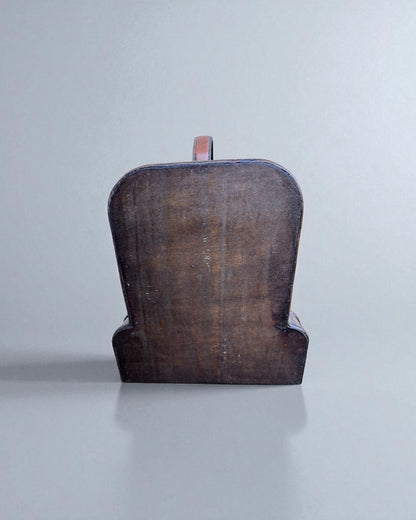 Vintage Wooden Wine Rack with Drawer