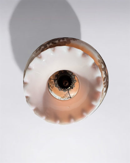 Vintage Gone with the Wind Hurricane Table Lamp